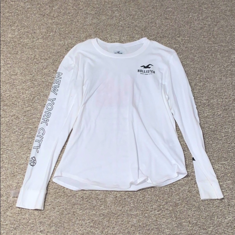 white XS Hollister shirt
